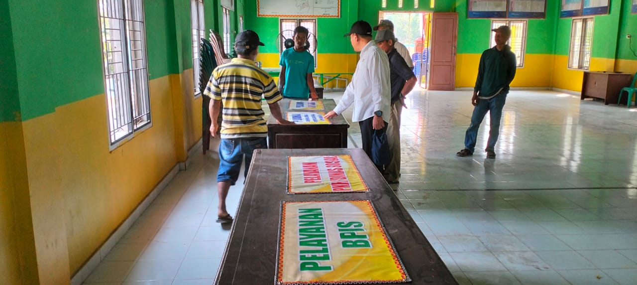 Persiapan Bunga Kampung Mekar di Dusun Kampung Bumi Mas Kecamatan Seputih Agung (Rabu, 04 Oktober 2023)